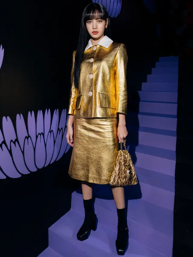 Lisa Blackpink di Milan Fashion Week 2020/@Prada