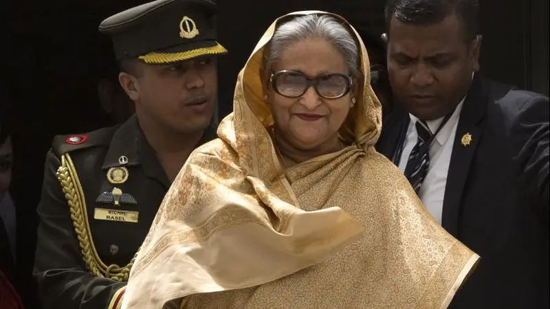 Pemimpin petahana Bangladesh, Sheikh Hasina (AP Photo)