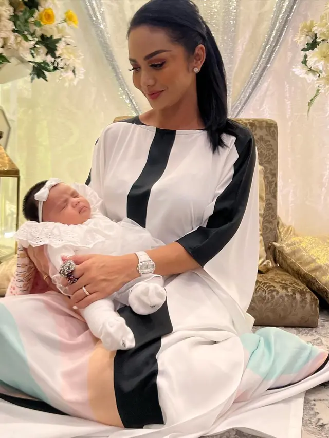 Krisdayanti hadir di acara syukuran rumah baru Thariq Halilintar