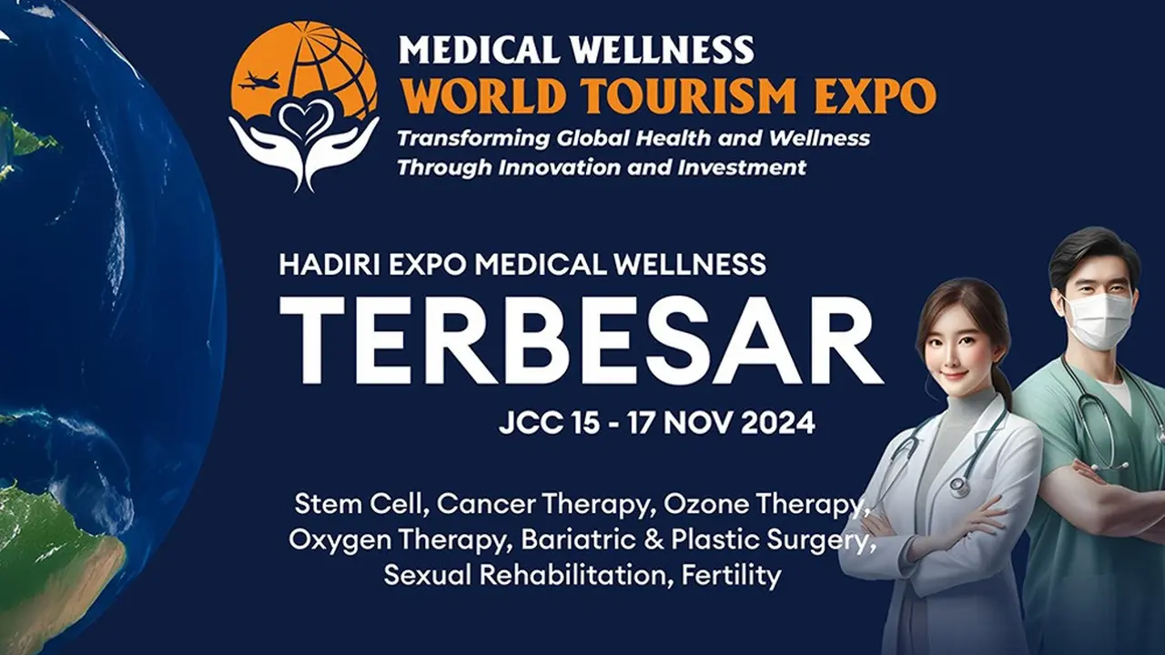 Medical & Wellness World Tourism Expo 2024 Digelar Perdana di Jakarta, Pengunjung Bisa Dapat Ilmu Kesehatan hingga Tren Wisata Medis