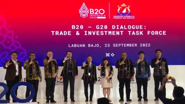 B20-G20 Dialoque: Trade and Investment Task Force, Jumat, 23 September 2022 di Labuan Bajo, NTT (Foto: Liputan6.com/Pipit I.R)