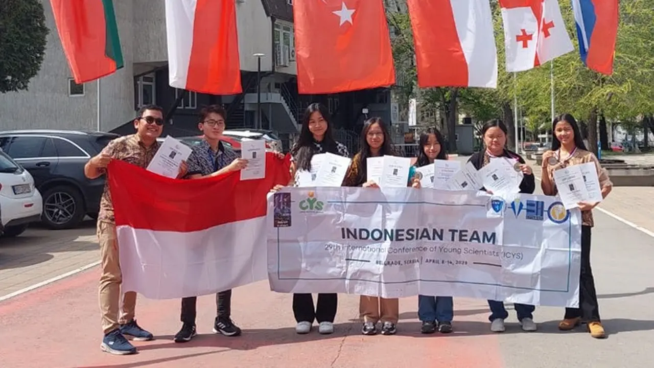 Indonesia Meraih Medali dan Penghargaan dalam International Conference of Young Scientist (ICYS) ke 29 di Beograd, Serbia