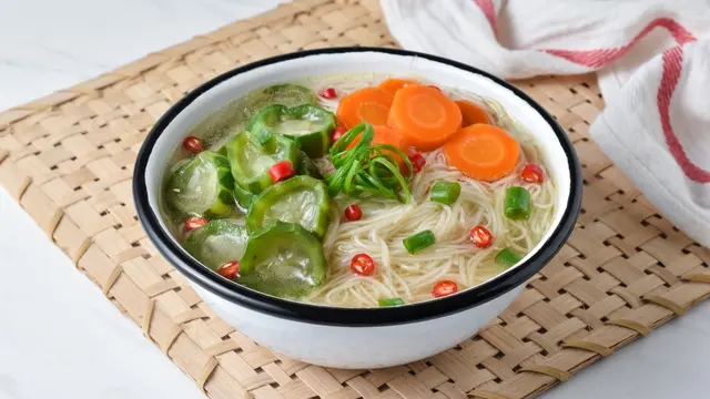 sayur gambas oyong wortel