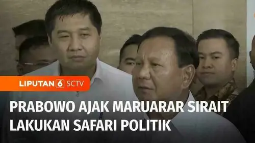 VIDEO: Dialog dengan Persekutuan Gereja-Gereja Indonesia, Prabowo Ditemani Maruarar Sirait