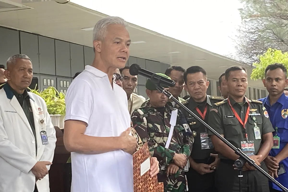 Ganjar Pranowo dan Mahfud Md Rampung Tes Kesehatan di RSPAD Gatot Soebroto
