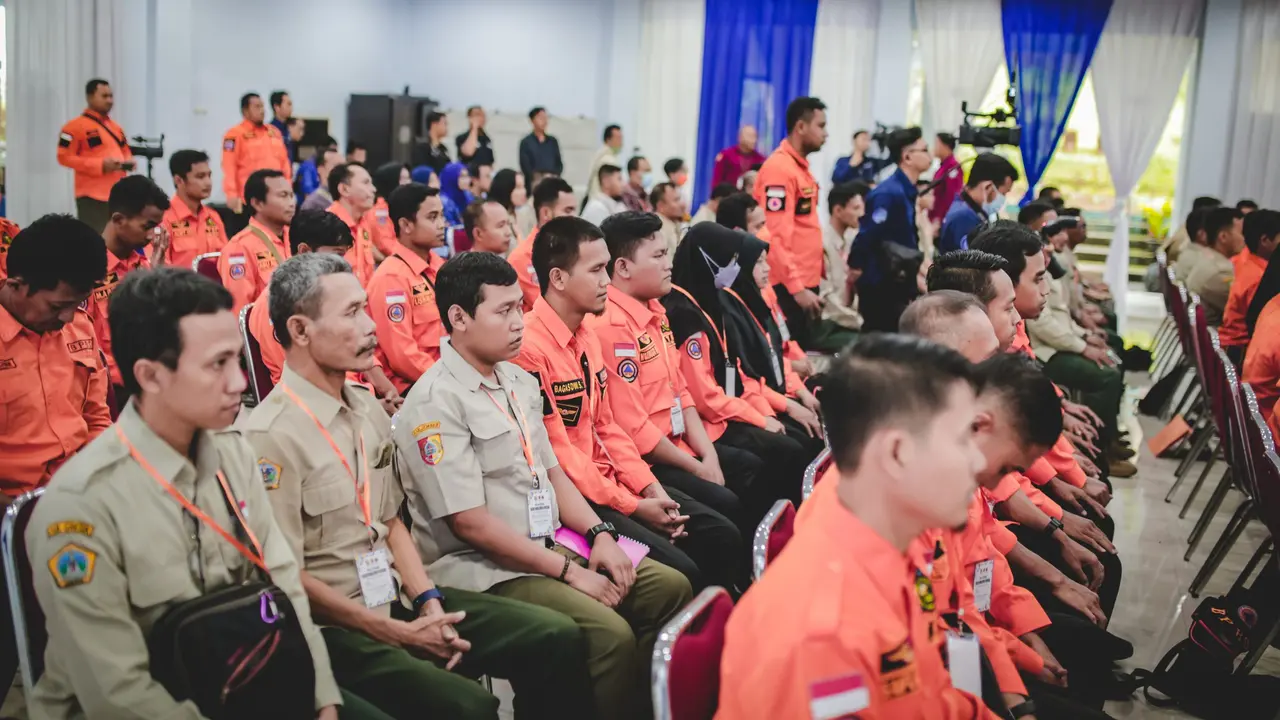 Belasan BPBD Kabupaten/Kota di Indonesia belajar Menejemen Bencana di Jember (Istimewa)