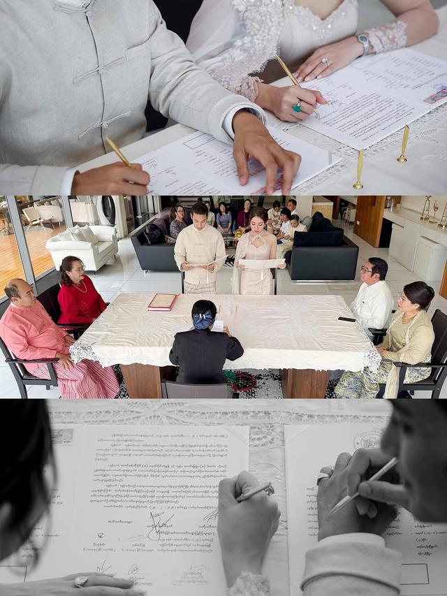 9 Potret Pernikahan Paing Takhon Eks Biksu Myanmar, Menikahi Putri Raja Minyak