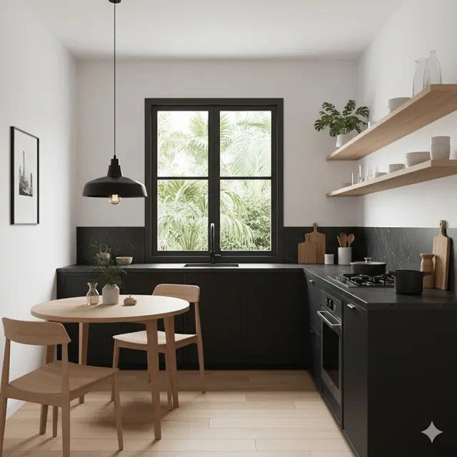 Model Dapur Sederhana Tanpa Kitchen Set Ukuran 1,5x2 Meter