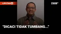 Anies Baswedan berikan pernyataan Jumat (1/9) malam sikapi kemarahan Partai Demokrat yang merasa dikhianati terkait langkah Nasdem.  Partai Surya Paloh tersebut dikabarkan menduetkan Anies dan Cak Imin untuk maju sebagai capres dan cawapres.