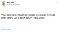 8 Curhatan Lucu Warganet Jaga Jarak Saat Corona, Ambyar Banget