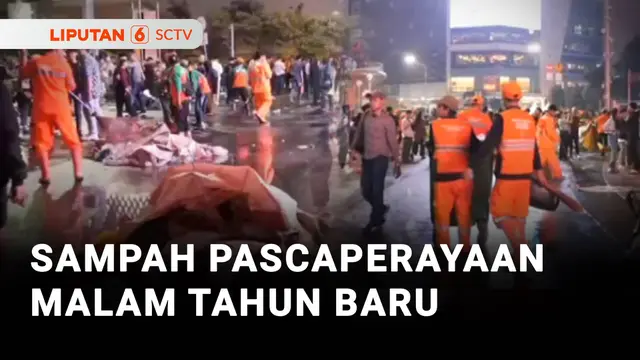 Sampah Perayaan Malam Tahun Baru