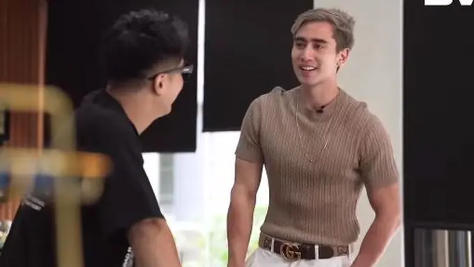 Boy William di rumah Verrel Bramasta (Instagram/boywilliam17)