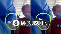 Belakangan video seorang pria saat vaksinasi ramai jadi perbincangan.