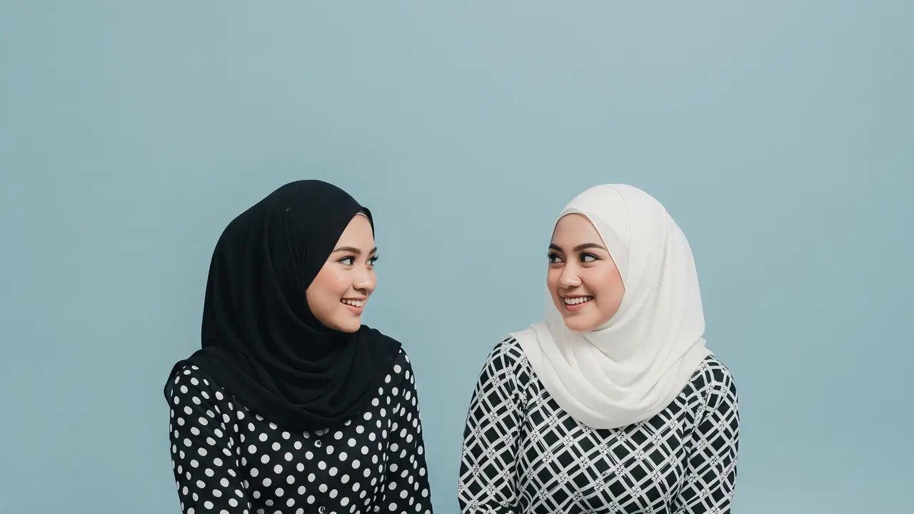 8 Model Gamis Midi Dress Motif Terbaru 2025 untuk Acara Formal hingga Kasual