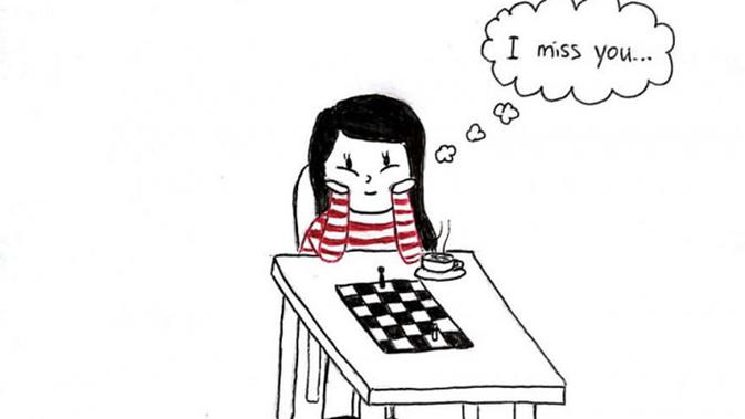 Ilustrasi Kartun Pahit Manis Yang Dirasakan Pasangan Ldr Fimela Fimela Com