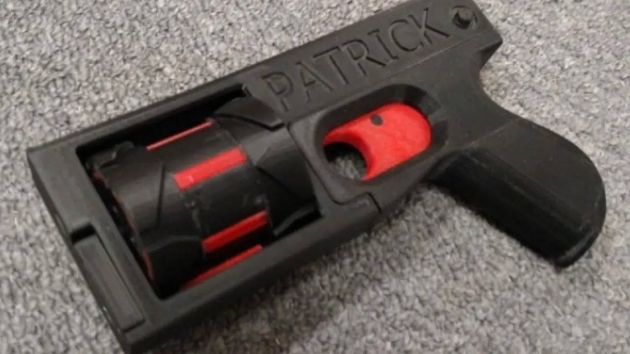 3D Printing revolver