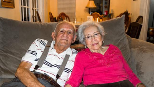 Ilustrasi kakek dan nenek