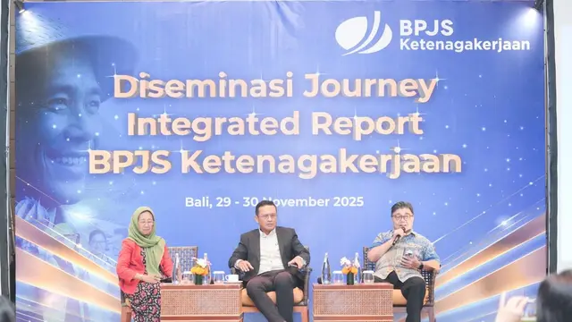 BPJS Ketenagakerjaan Launching Buku Journey Integrated Report