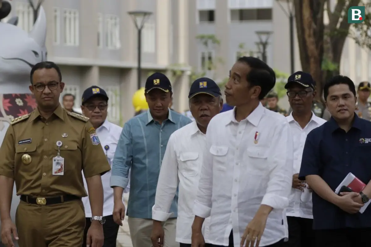 Joko Widodo Pantau Wisma Atlet Kemayoran