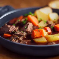 Ilustrasi Semur Daging Sapi (Created by AI)