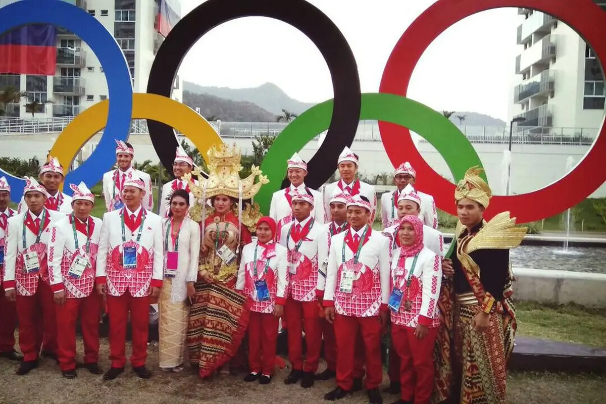 Perkenalkan, Tapis Lampung yang Tuai Pujian di Olimpiade Rio 2016