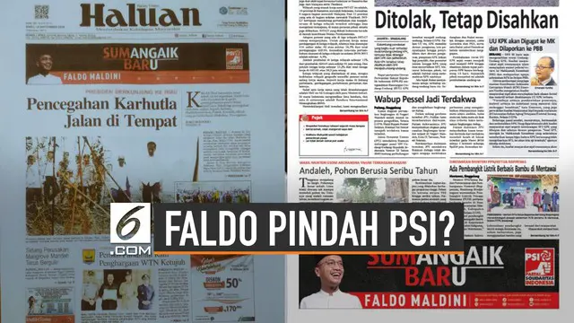 Ramai dibicarakan terkait kabar Faldo Maldini pindah dari PAN ke PSI. Wasekjen PAN ini belum beri tanggapan terkait kabar kepindahannya.