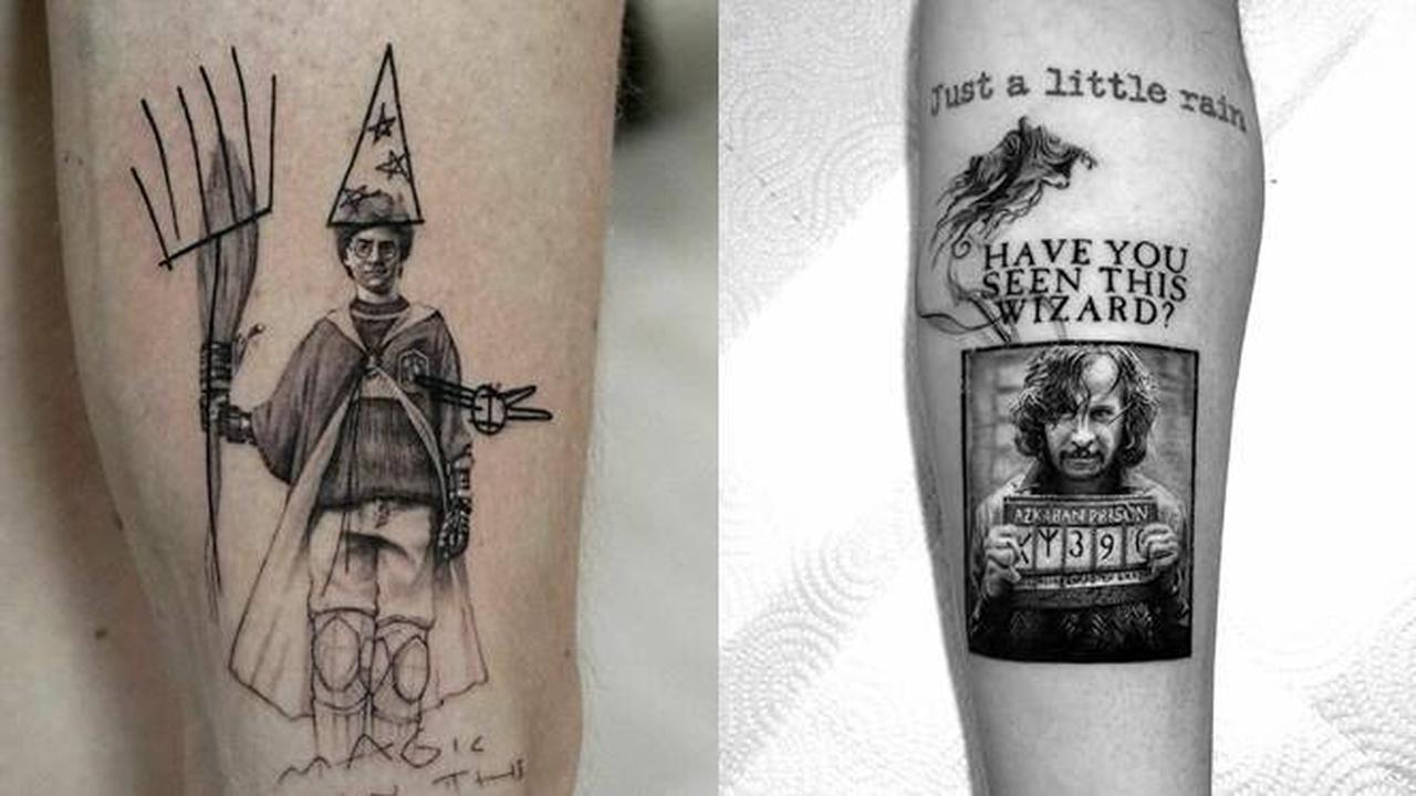 10 Inspirasi Tato Bagi Penggemar Film Harry Potter Ini Keren Banget