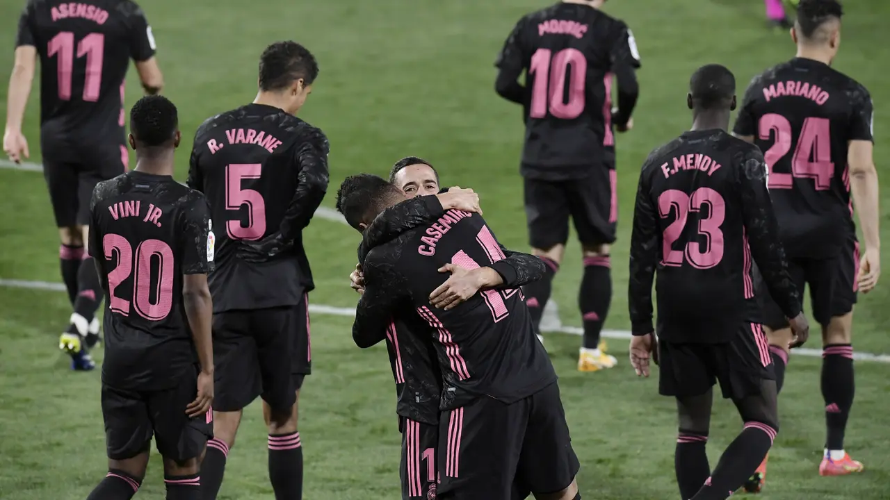FOTO: Tundukkan Real Valladolid, Real Madrid Dekati Atletico Madrid Tinggalkan Barcelona
