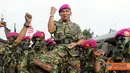 Citizen6, Pasuruan: Upacara pembaretan ini mrupakan salah satu tradisi khas Korps Marinir yang mengandung makna penting dan bersejarah bagi setiap prajurit Korps Marinir. (Pengirim: Marinir)