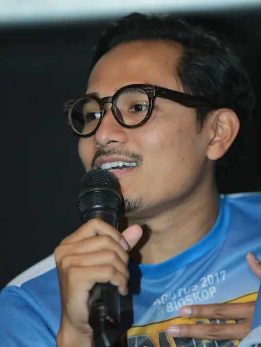 Selain Tanta Ginting, film Berangkat juga dibintangi oleh Ringgo Agus Rahman, Tara Budiman, dan Ayushita. Rencananya, film yang syutingnya di Malang dan Banyuwangi itu akan tayang pada 3 Agustus 2017 mendatang. (Adrian Putra/Bintang.com)