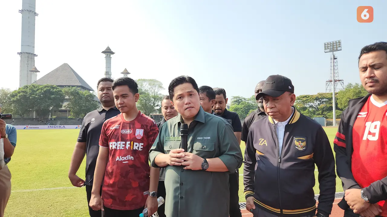FOTO Ketua PSSI, Erick Thohir kembali kunjungi Solo jelang Piala Dunia U-17 2023