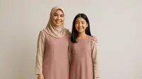 7 Rekomendasi Gamis Couple Ibu dan Anak untuk Datang ke Acara Perpisahan Sekolah