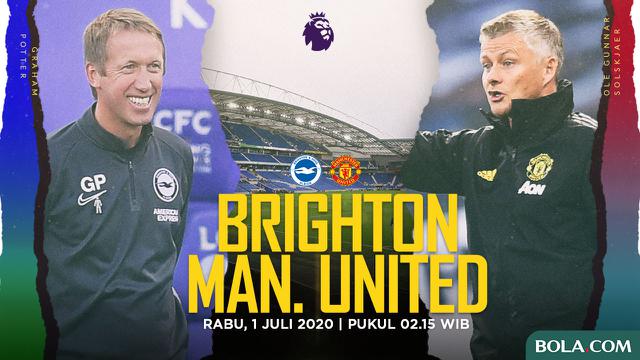 Premier League - Brighton Vs Manchester United - Head to Head Pelatih