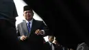 SBY tak bisa menyembunyikan kesedihannya saat akan meninggalkan Istana Negara, Jakarta, Senin (20/10/2014) (Liputan6.com/Herman Zakharia)