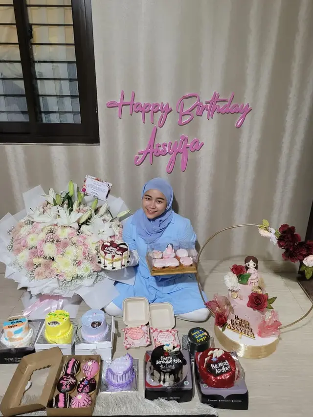 Hamil Anak Pertama, Ini 6 Momen Ulang Tahun Syifa Adik Ayu Ting Ting