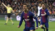 Coutinho makin kenal dengan gaya permainan Barcelona (JOSE JORDAN / AFP)
