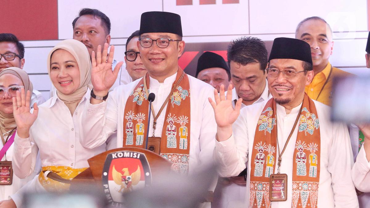 Survei Pilkada Jakarta LSI: Ridwan Kamil - Suswono 51,8%, Pramono - Rano 28,4%, Dharma-Kun 3,2% Berita Viral Hari Ini Kamis 19 September 2024