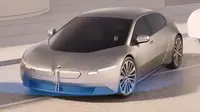 BMW Tak Sengaja Bocorkan Sedan Listrik Barunya