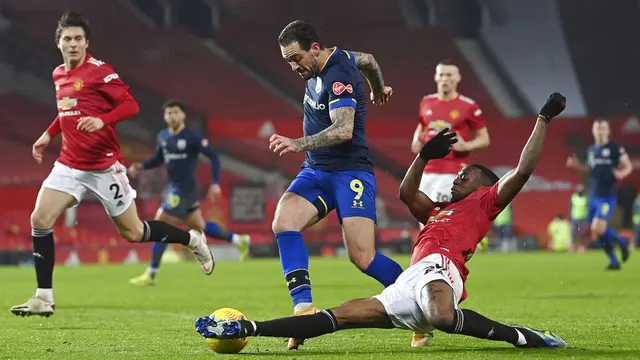 FOTO: Menang 9-0 atas Southampton, Manchester United Ngamuk di Old Trafford