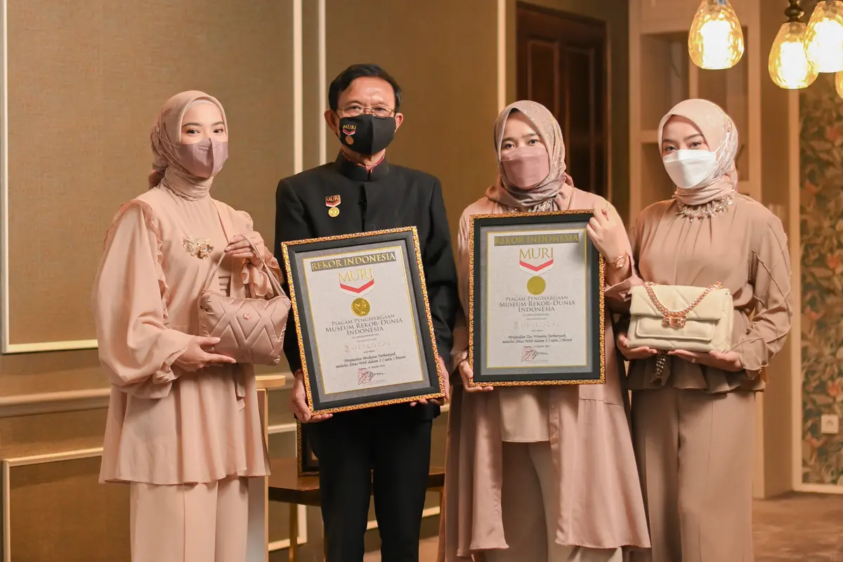 Dukung Woman Empowerment Brand UMKM Wanita Heylocal Pecahkan Rekor MURI 