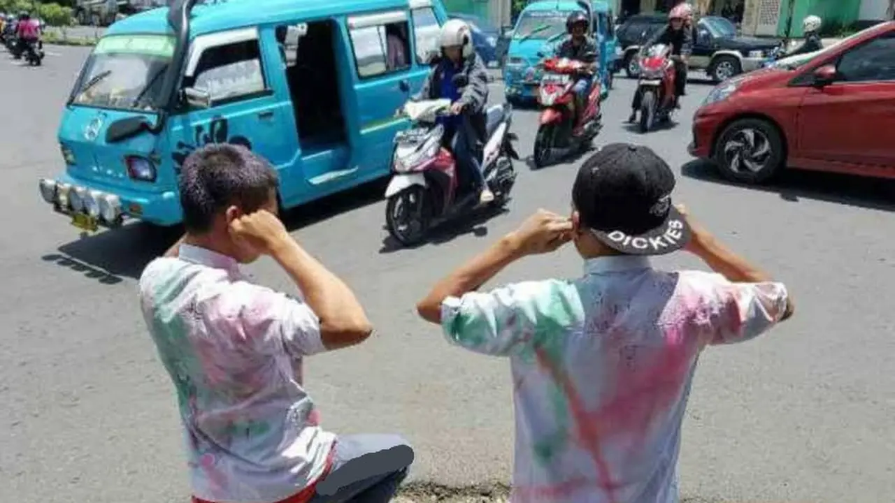 Polisi Beri Sanksi bagi Pelajar SMK di Makassar Usai UNBK