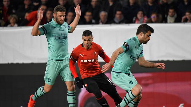 Arsenal Tumbang di Kandang Rennes