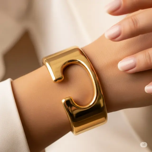 Gelang Cuff Tebal