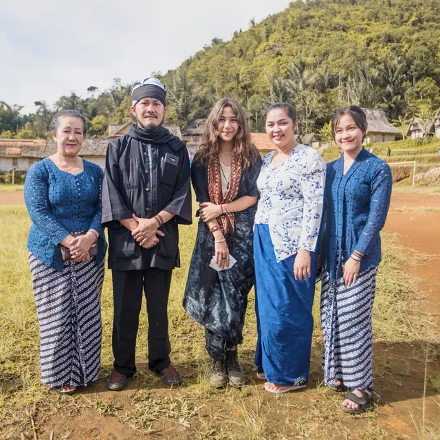 Adinda Thomas Singgah di Kasepuhan Ciptagelar.