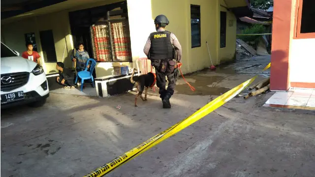 Ini Identitas Anjing Pelacak Pelaku Teror Bom Molotov