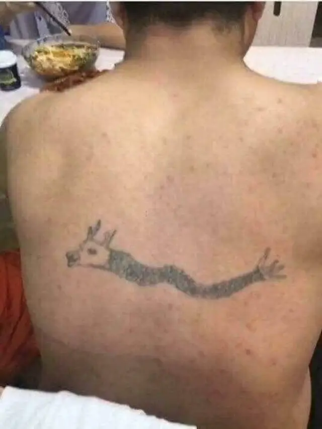 6 Tato Naga Ini Tak Sesuai Ekspektasi, Jauh dari Kata Garang