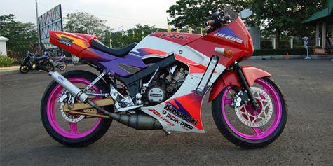 Modif Ringan Ninja 150 R: Duo Sahabat Kepincut Aliran Thai Style