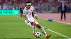 Malik Risaldi melakukan debutnya bersama Timnas Indonesia saat bertandang ke markas Bahrain pada laga Grup C Kualifikasi Piala Dunia 2026 yang berlangsung di Bahrain National Stadium, Riffa, pada Kamis (10/10/2024) malam WIB. (Dok. PSSI)