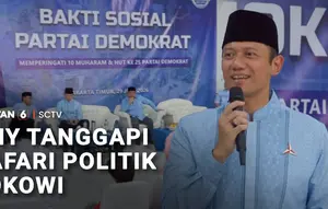 AHY Buka Tanggapi Safari Politik Jokowi, Singgung Pemilu 2029 yang Masih Lama