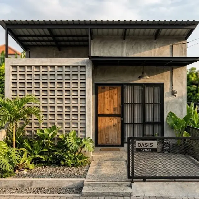 7 Desain Rumah Industrial Low Budget yang Estetik, Kokoh, dan Hemat Biaya
